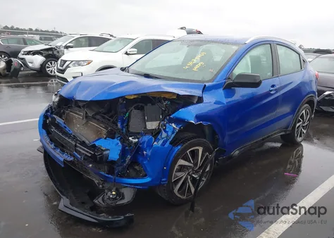 2019 Honda Hr-V Sport из США, поврежденный, VIN 3CZRU6H13KG718078